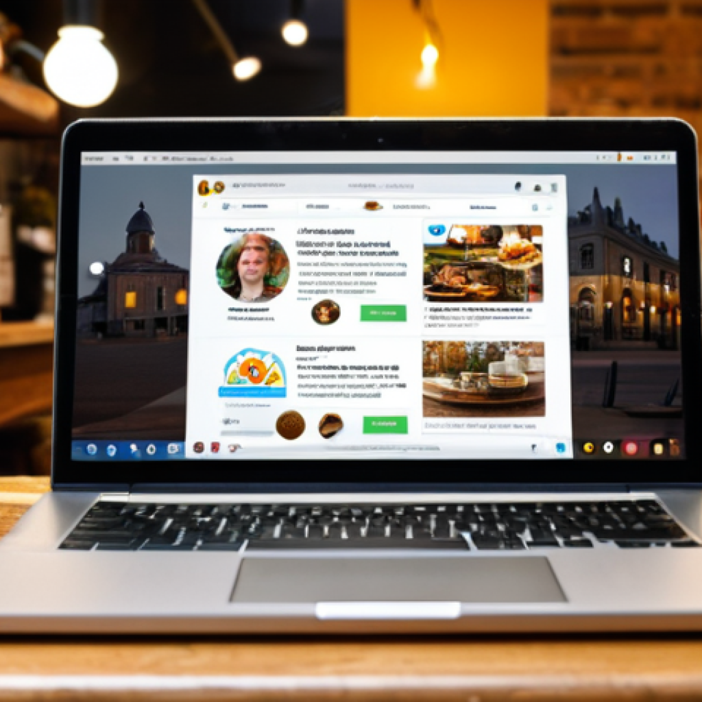 **
A blogger at a laptop, smiling, surrounded by icons representing donations, membership badges, and affiliate links. Cozy cafe setting, warm lighting, focus on the laptop screen displaying a successful blog. "Professional blogger", "monetization strategy", "safe for work", "appropriate content", "fully clothed", "professional", perfect anatomy, natural proportions, high quality.
**