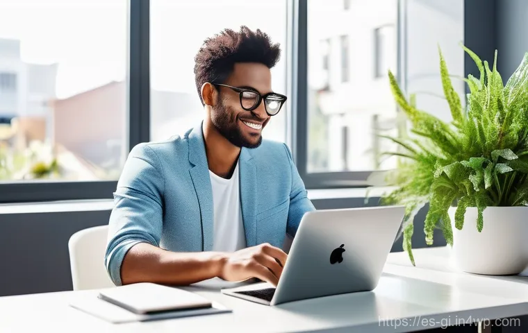 디지털 콘텐츠 마케팅으로 수익원 다각화하기 - **Prompt:** A confident and serene diverse digital entrepreneur, in their late 20s to early 30s, com...